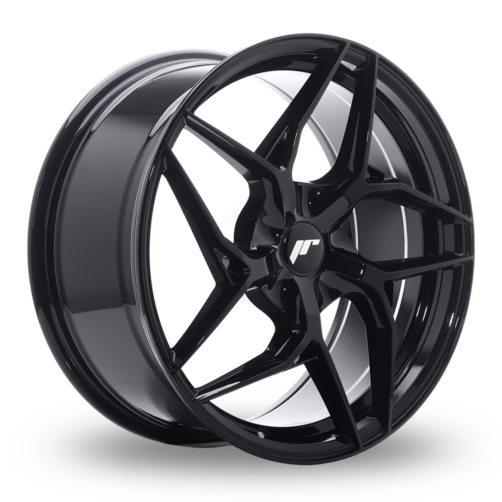 Japan Racing JR35 (8.5x19) (Custom Fitment) Gloss Black Alloy Wheels