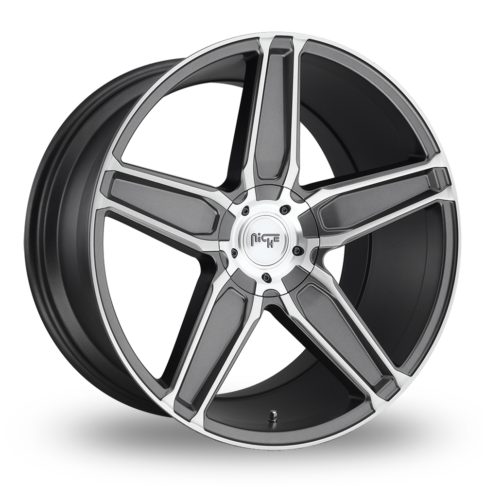Niche M181 Cannes (USA Warehouse) Matt Gunmetal Alloy Wheels