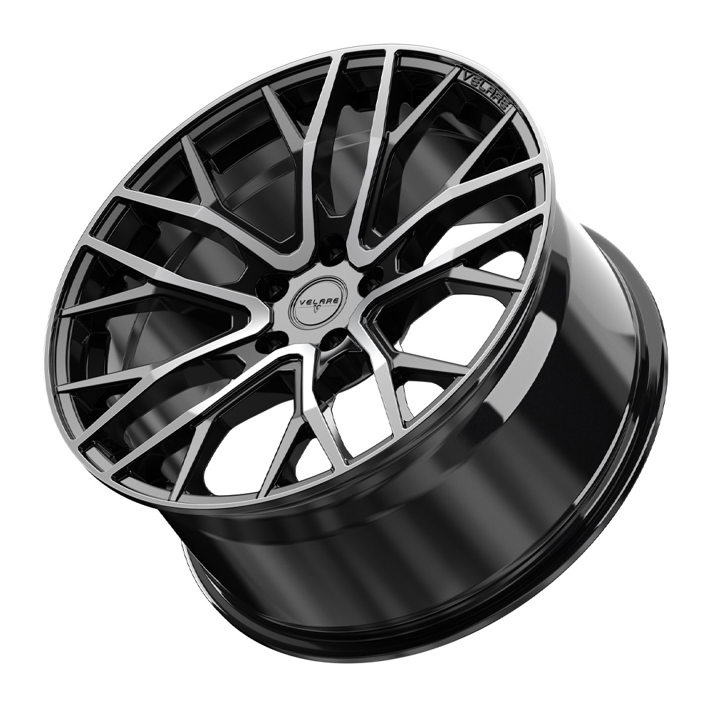 20" Velare VLR08 Gloss Black Machined Alloy Wheels