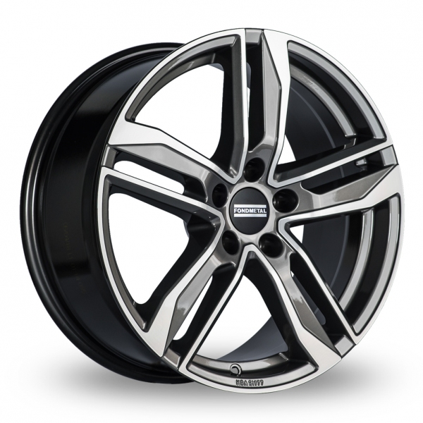 Fondmetal Hexis Matt Black Alloy Wheels