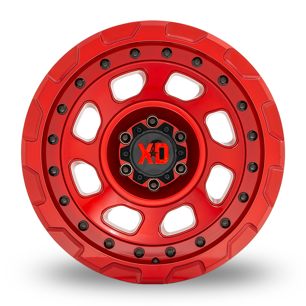 20" XD XD861 Storm Candy Red Alloy Wheels