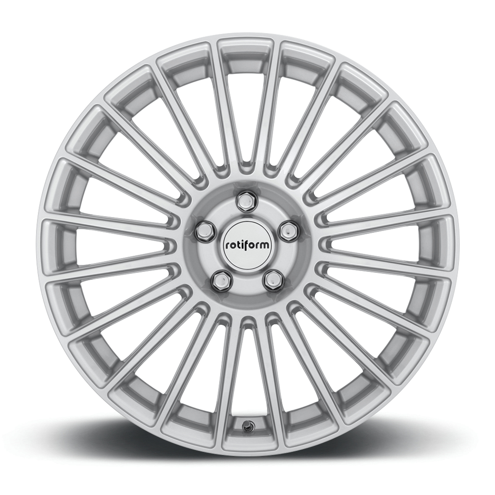 18" Rotiform R153 BUC Gloss Silver Alloy Wheels