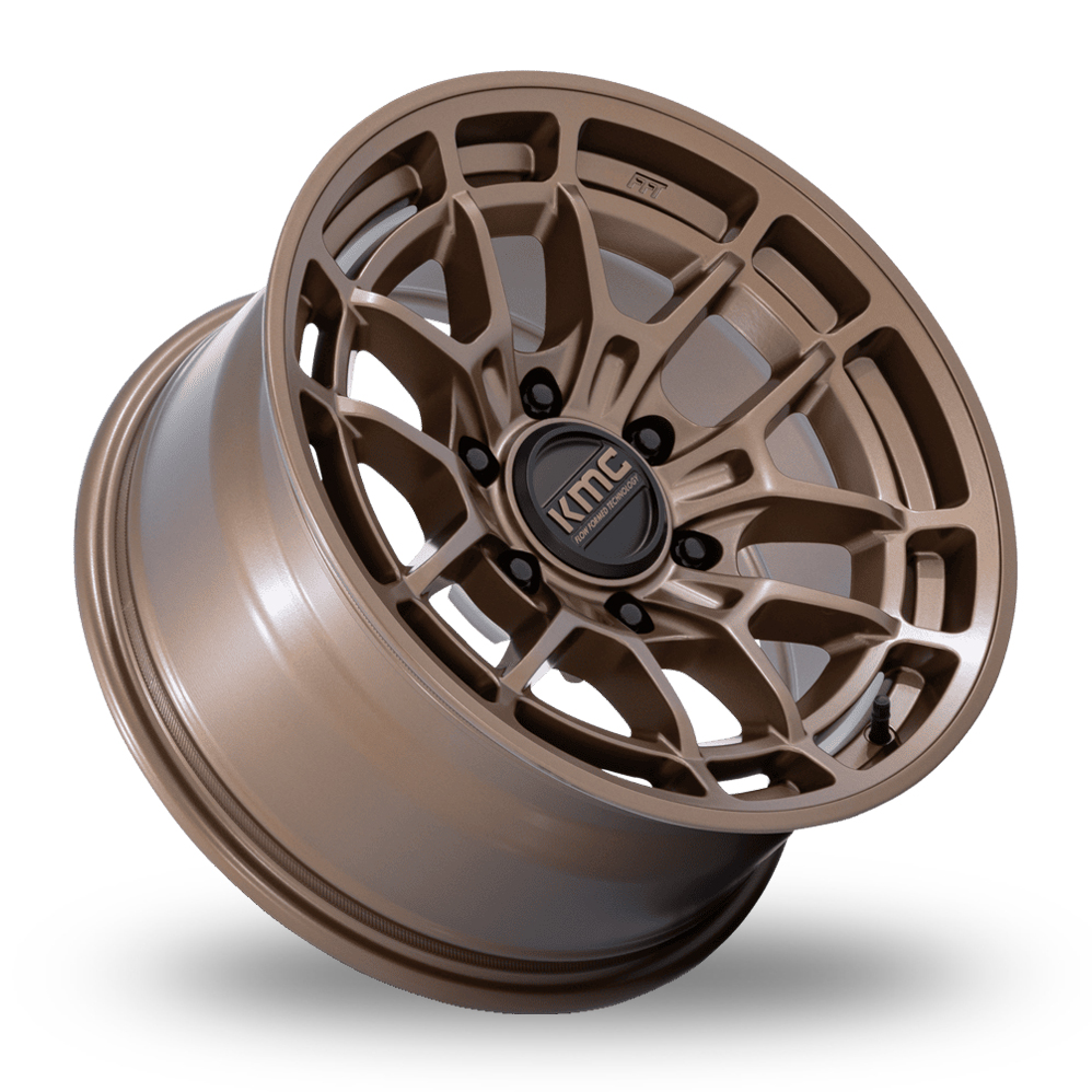 17" KMC KM732 Archer (USA Warehouse) Matt Bronze Alloy Wheels