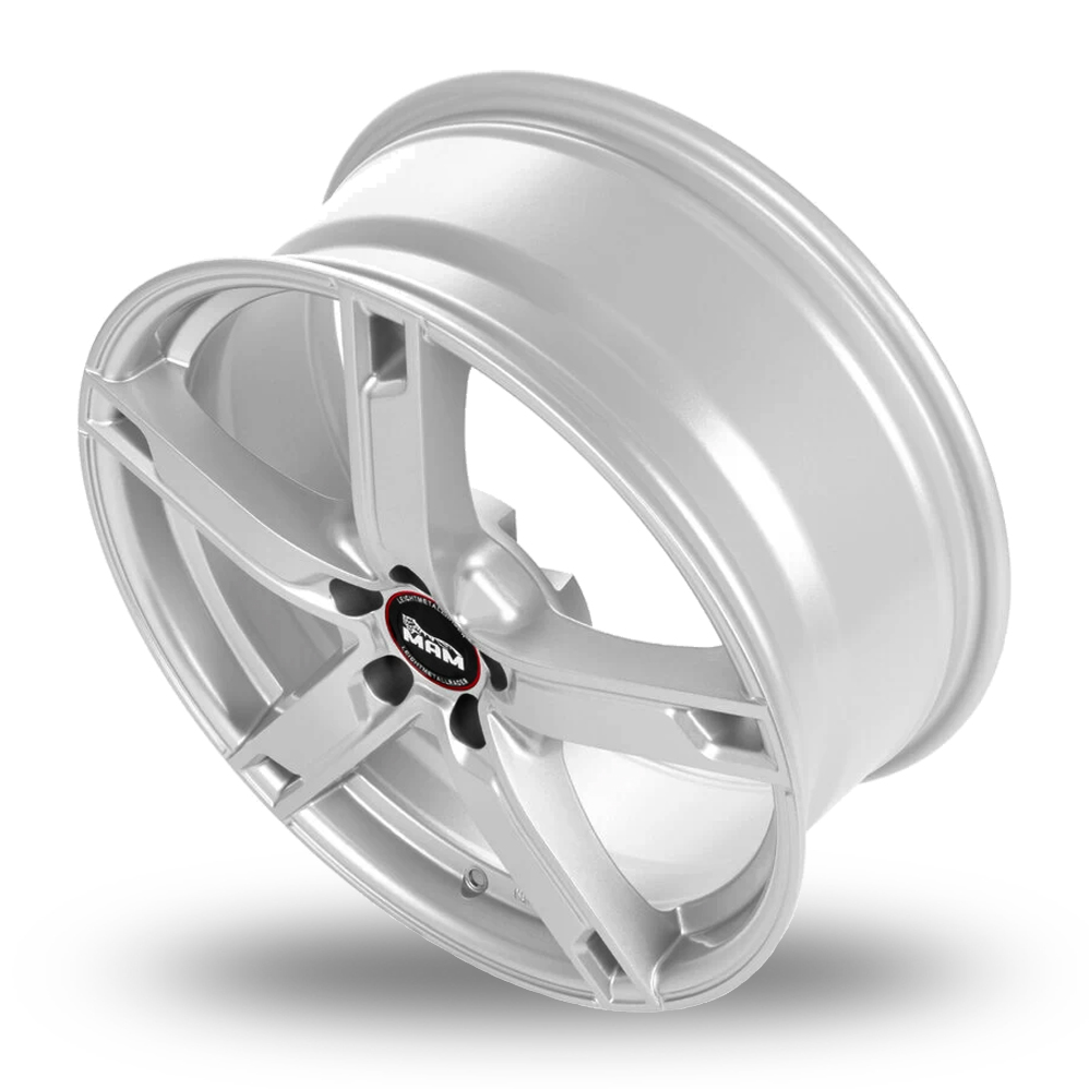 16" MAM W4 Silver Alloy Wheels