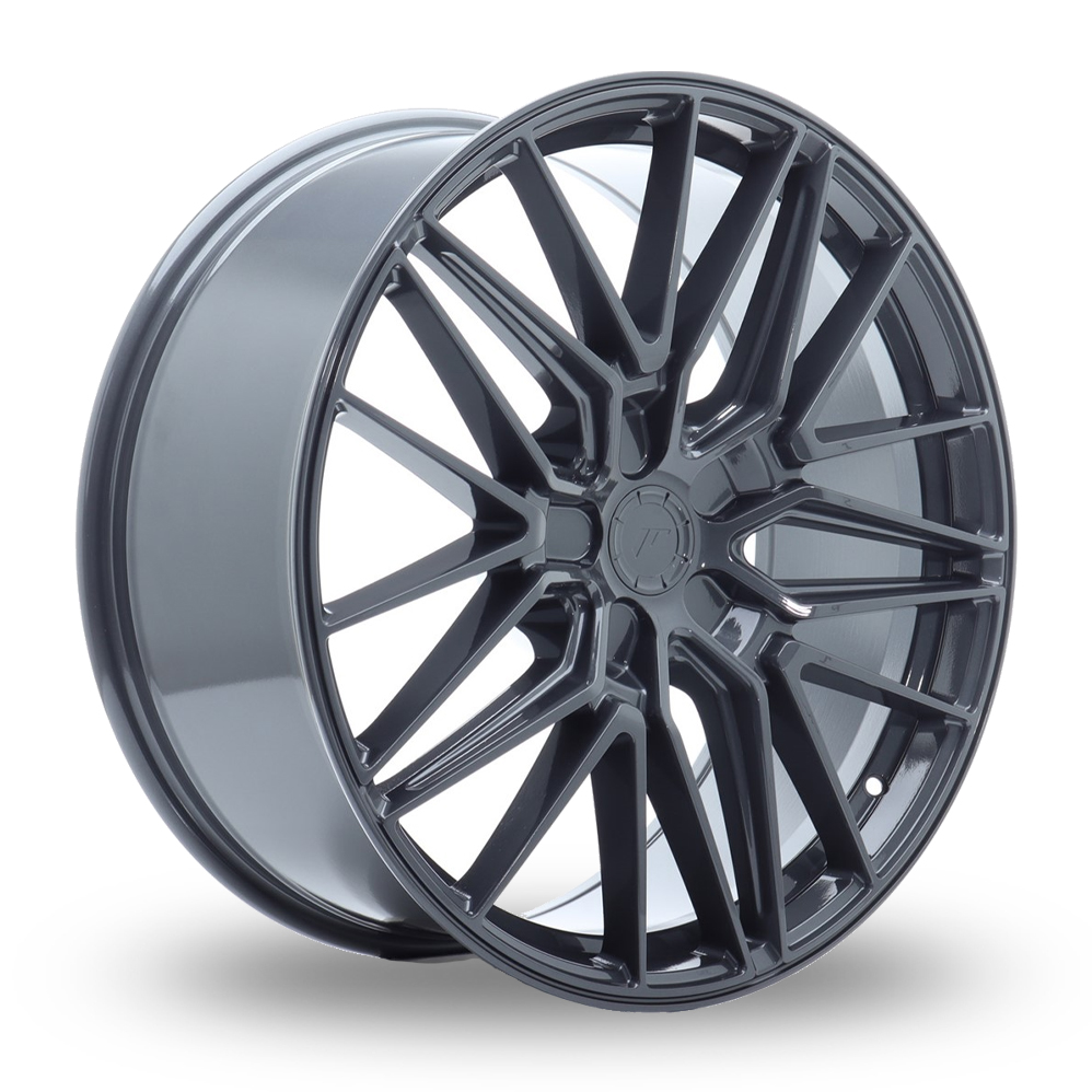 Japan Racing JR38 (9x21) (Custom Fitment) Hyper Grey Alloy Wheels