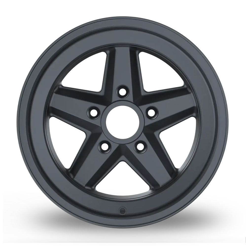 16" Fondmetal NOS16 Matt Titanium Alloy Wheels