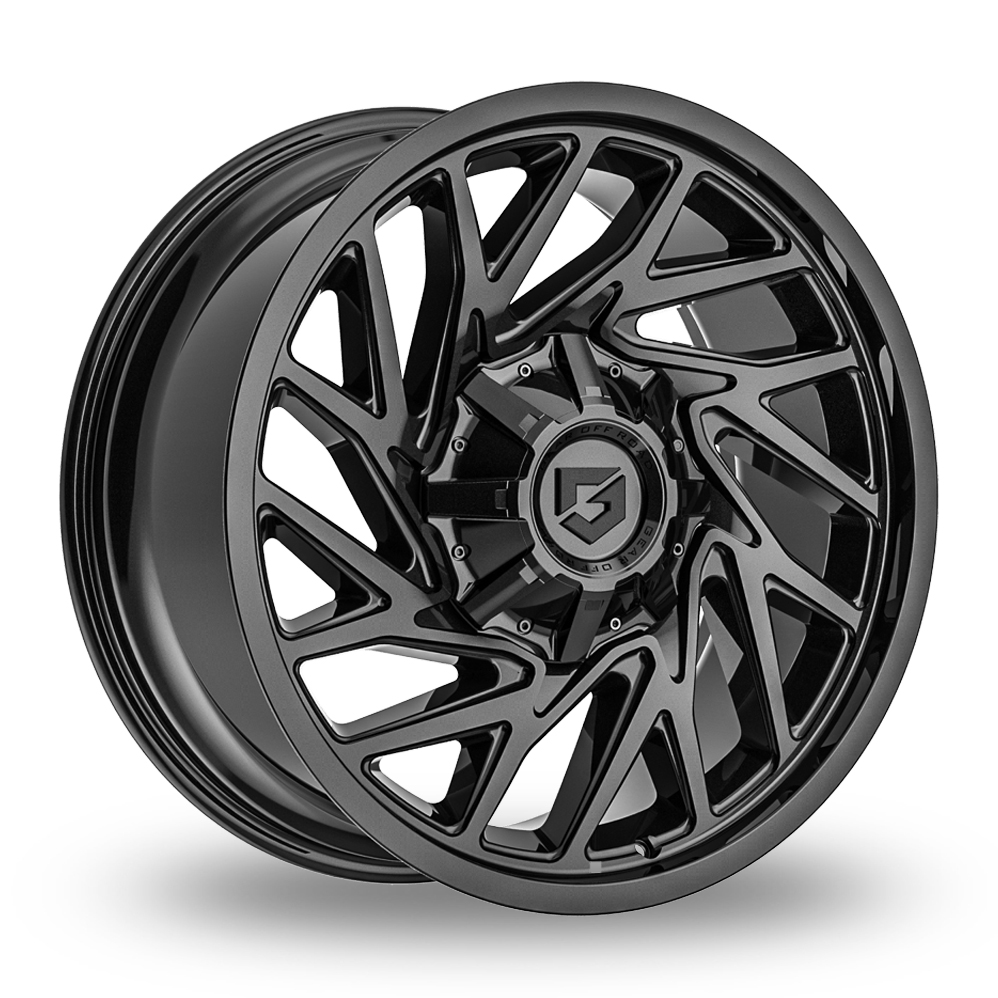 Fondmetal 769 Sequence Gloss Black Alloy Wheels