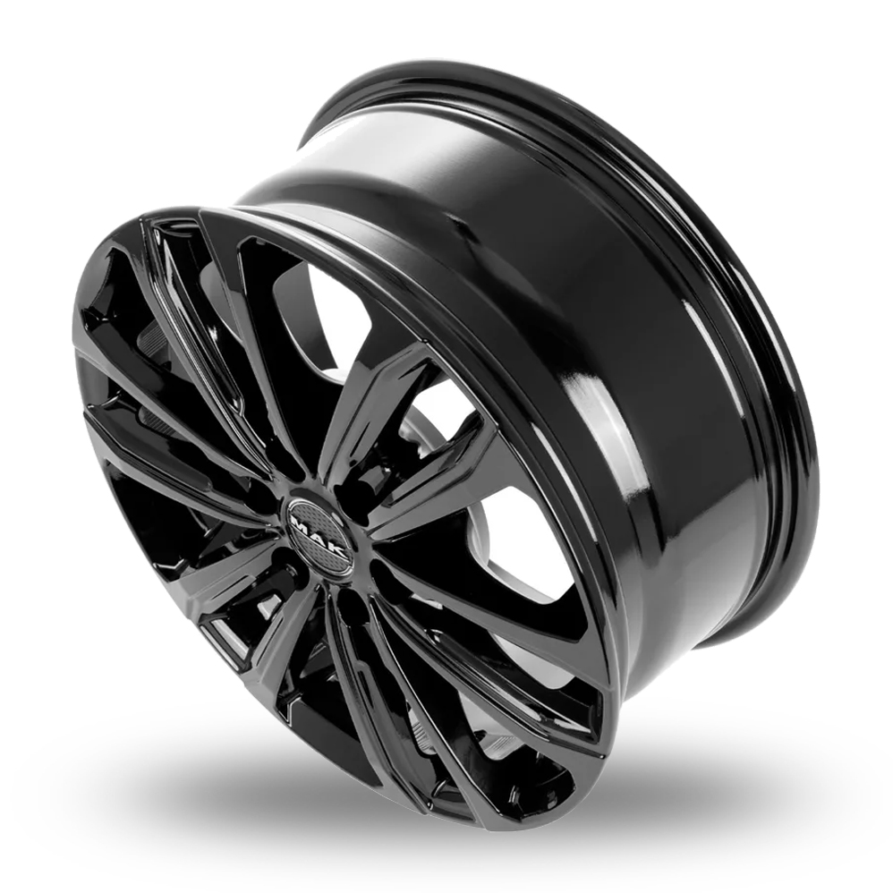 20" MAK Safari 6 Gloss Black Alloy Wheels