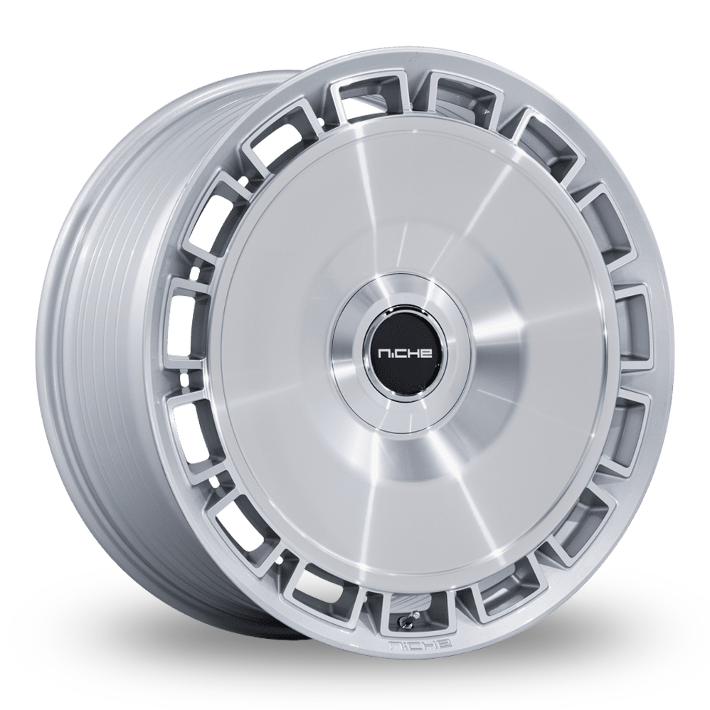 Niche NC287 Venice (USA Warehouse) Gloss Silver With Machined Face Alloy Wheels