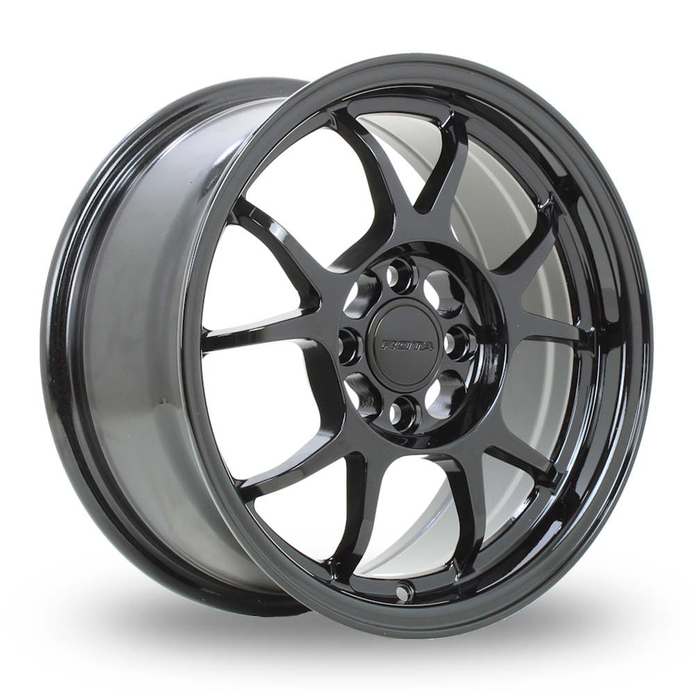 Rota TK Black Alloy Wheels