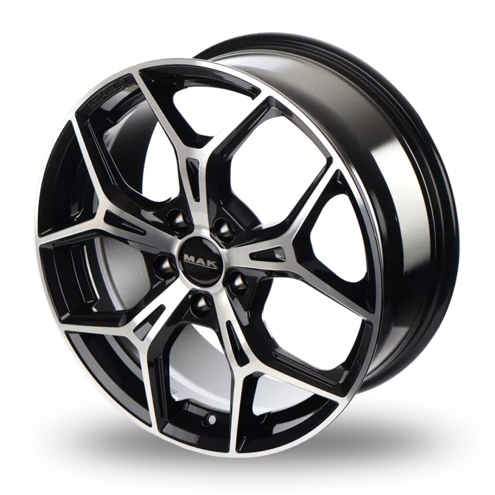 18" MAK Epica Black Mirror Alloy Wheels