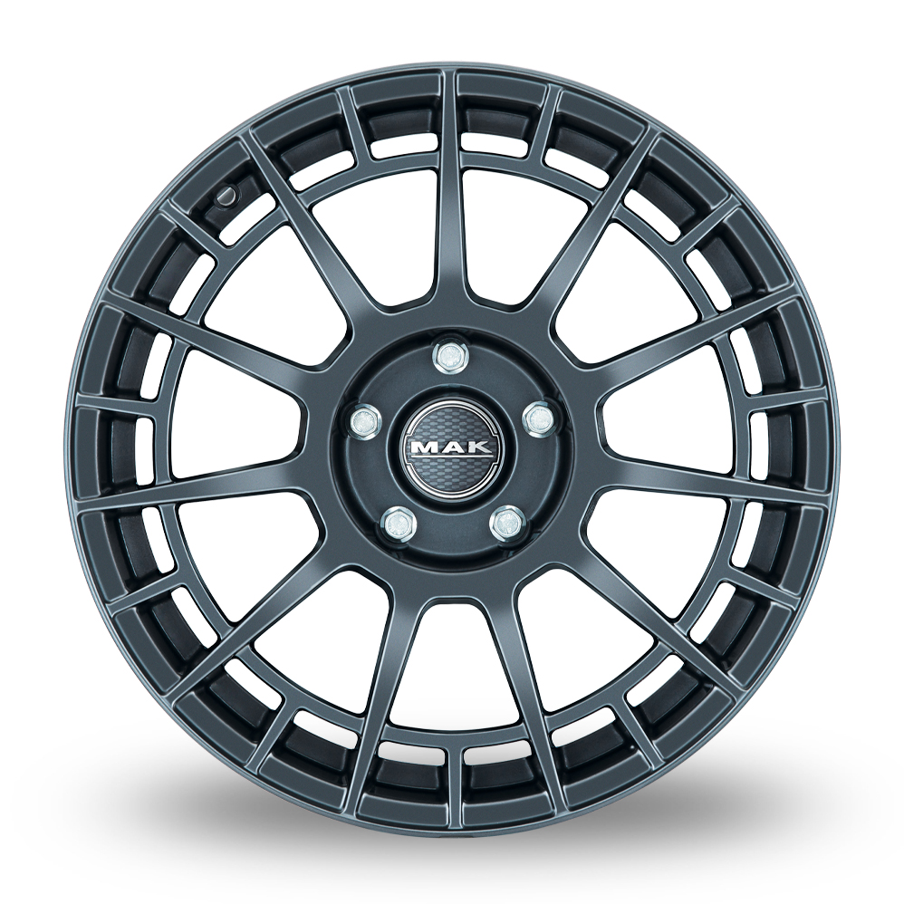 18" MAK NTT Gloss Gunmetal Metallic Alloy Wheels