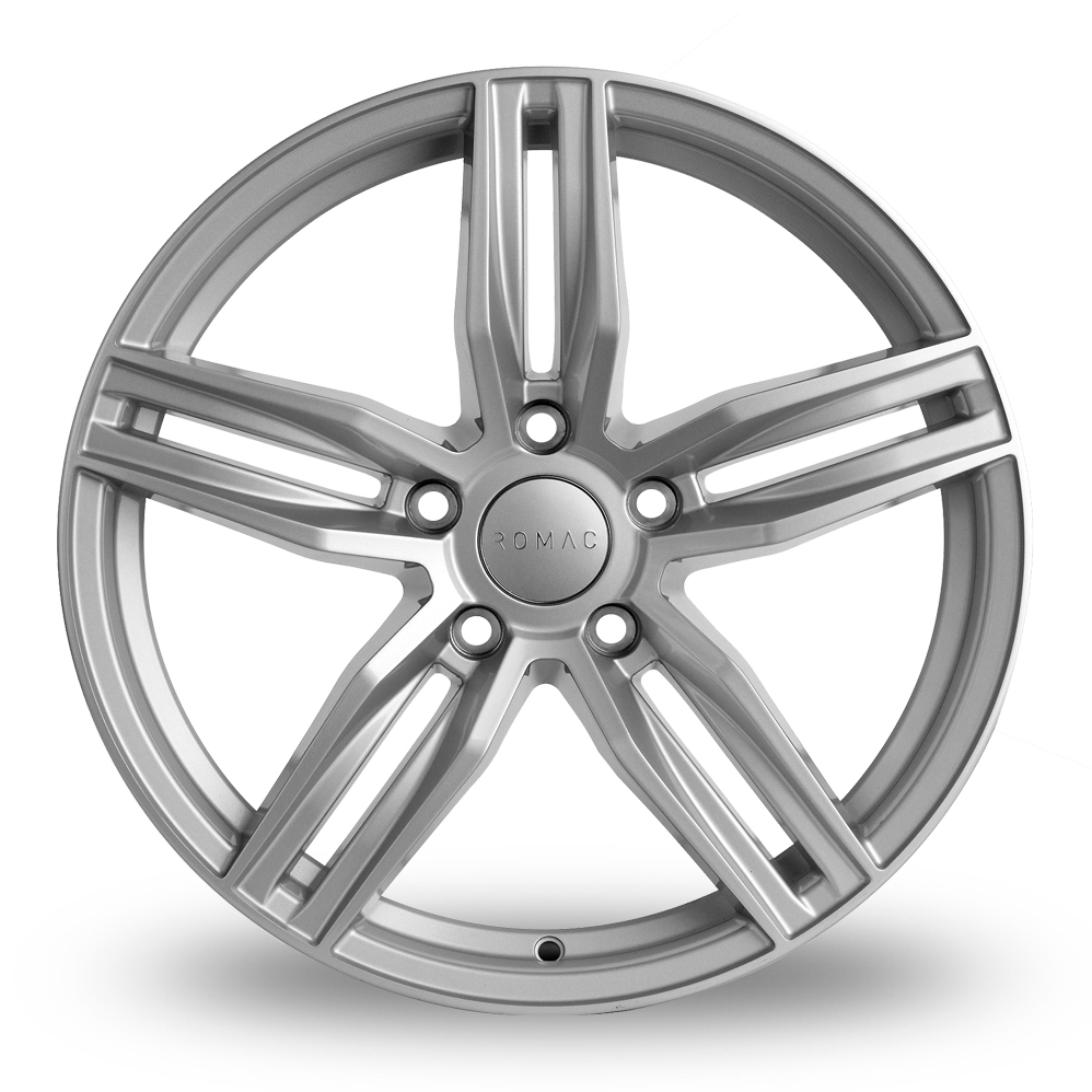 20" Romac Venom Silver Alloy Wheels