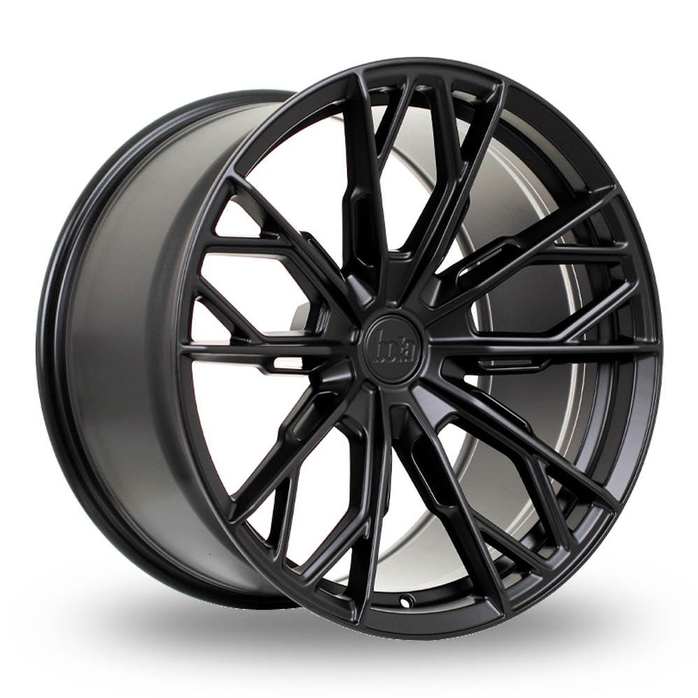 9x20 5x112 ET15-50 Bola FLS (Matt Black) (76.0cb) (900kg Load) (12.0kg Weight) (TW) Alloy Wheels