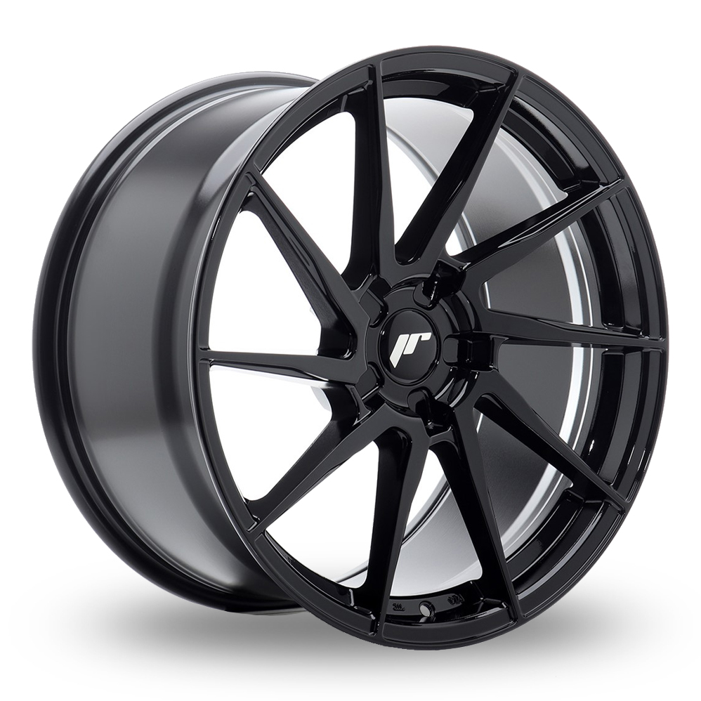 Japan Racing JR36 (9x19) (Custom Fitment) Gloss Black Alloy Wheels