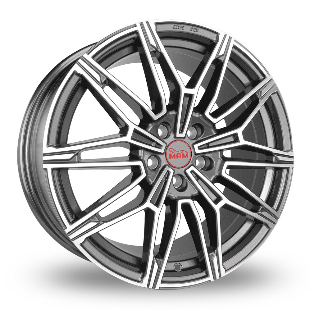 MAM B3 Palladium Polished Alloy Wheels