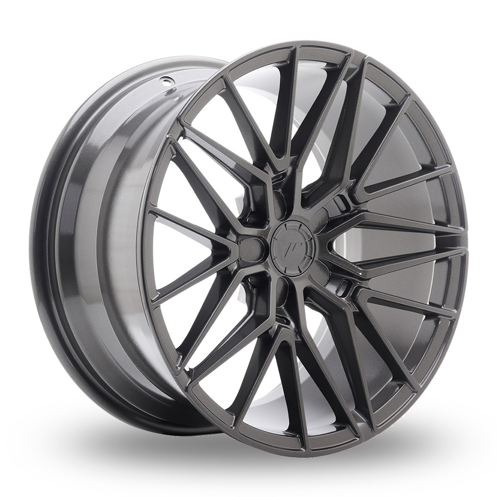 Japan Racing JR38 (9x18) (Custom Fitment) Hyper Grey Alloy Wheels