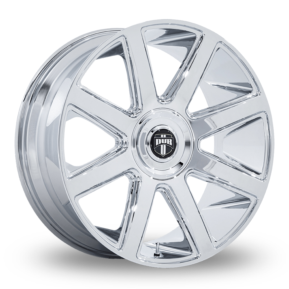 DUB DC273 Pull (USA Warehouse) Chrome Alloy Wheels