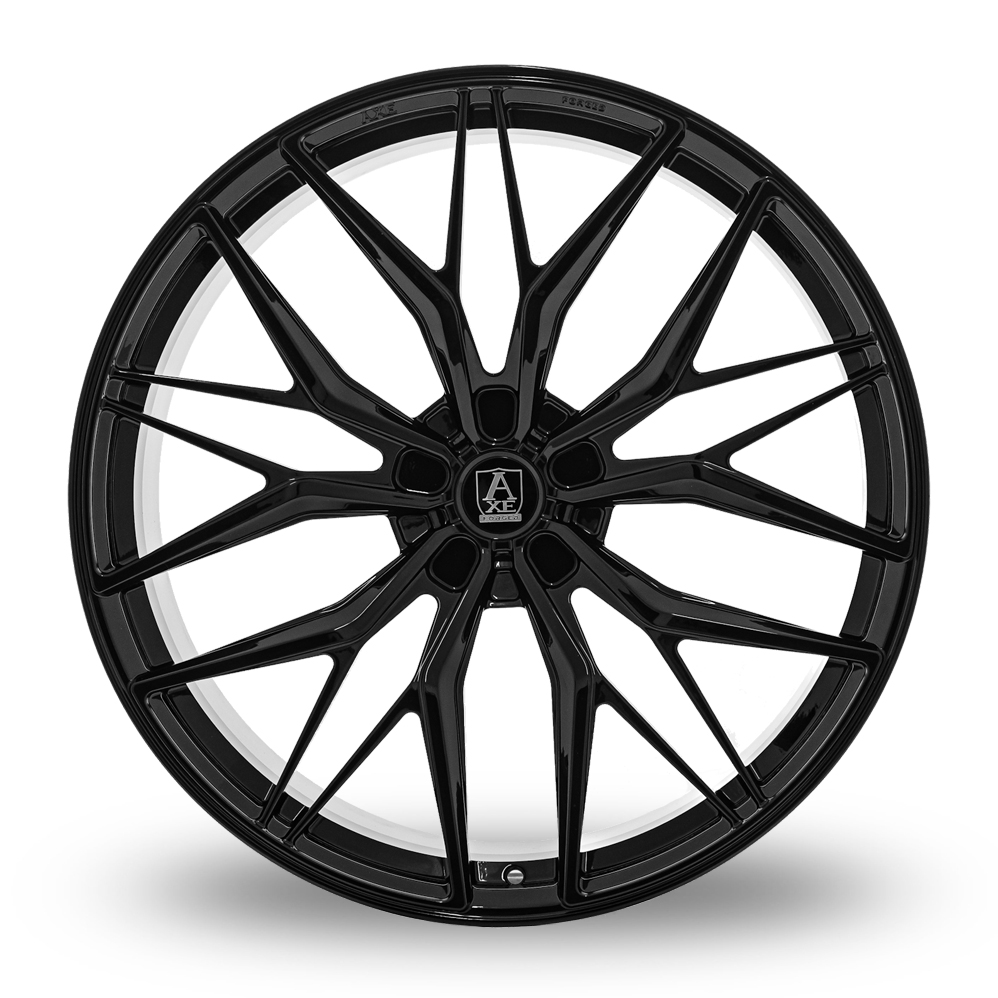 23" Axe Forged FF5 Gloss Black Alloy Wheels