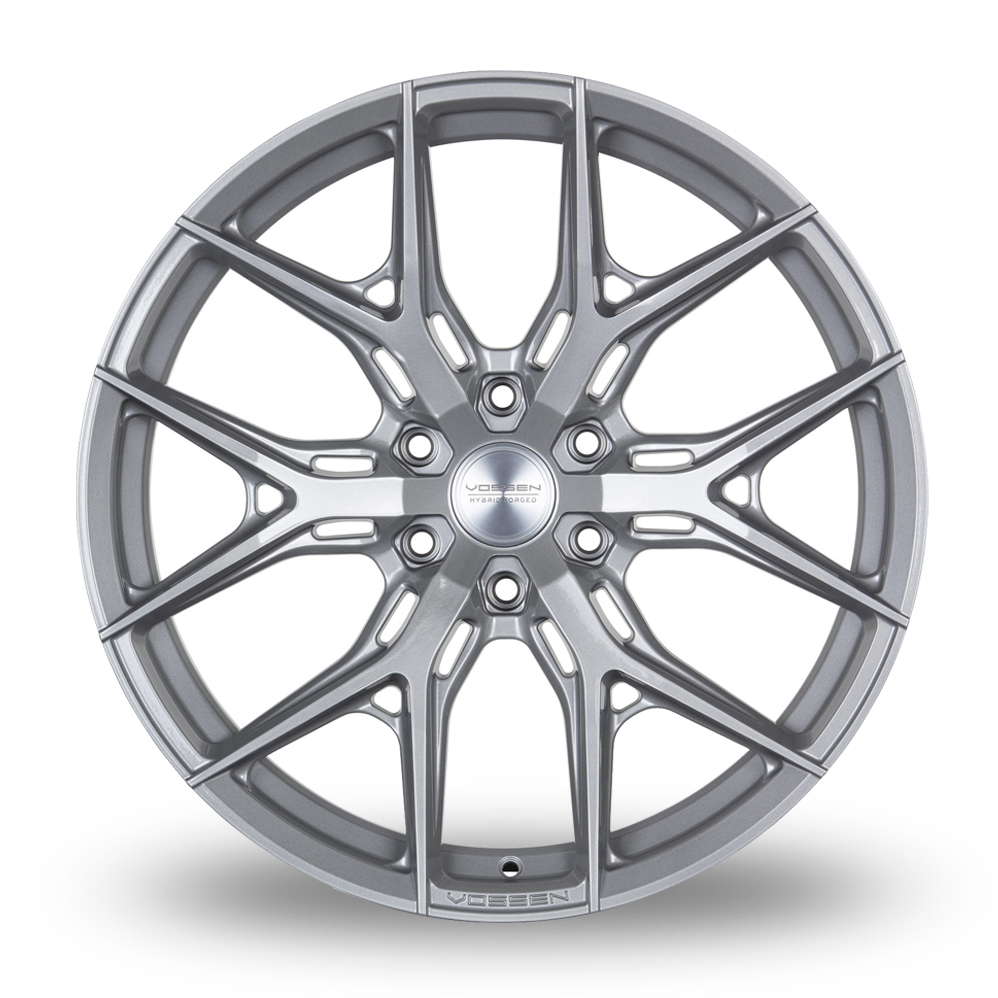 20" Vossen HF6-4 (9.5x20) (Deep Concave) Silver Metallic Alloy Wheels