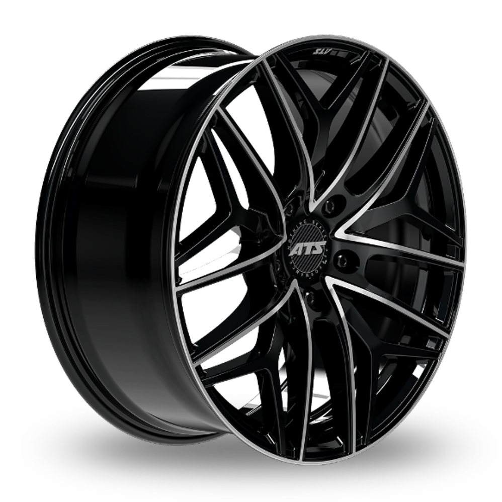 20" ATS Passion Gloss Black Polished Alloy Wheels