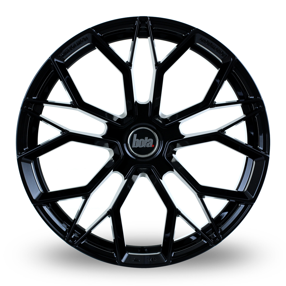 18" Bola FLF Gloss Black Alloy Wheels