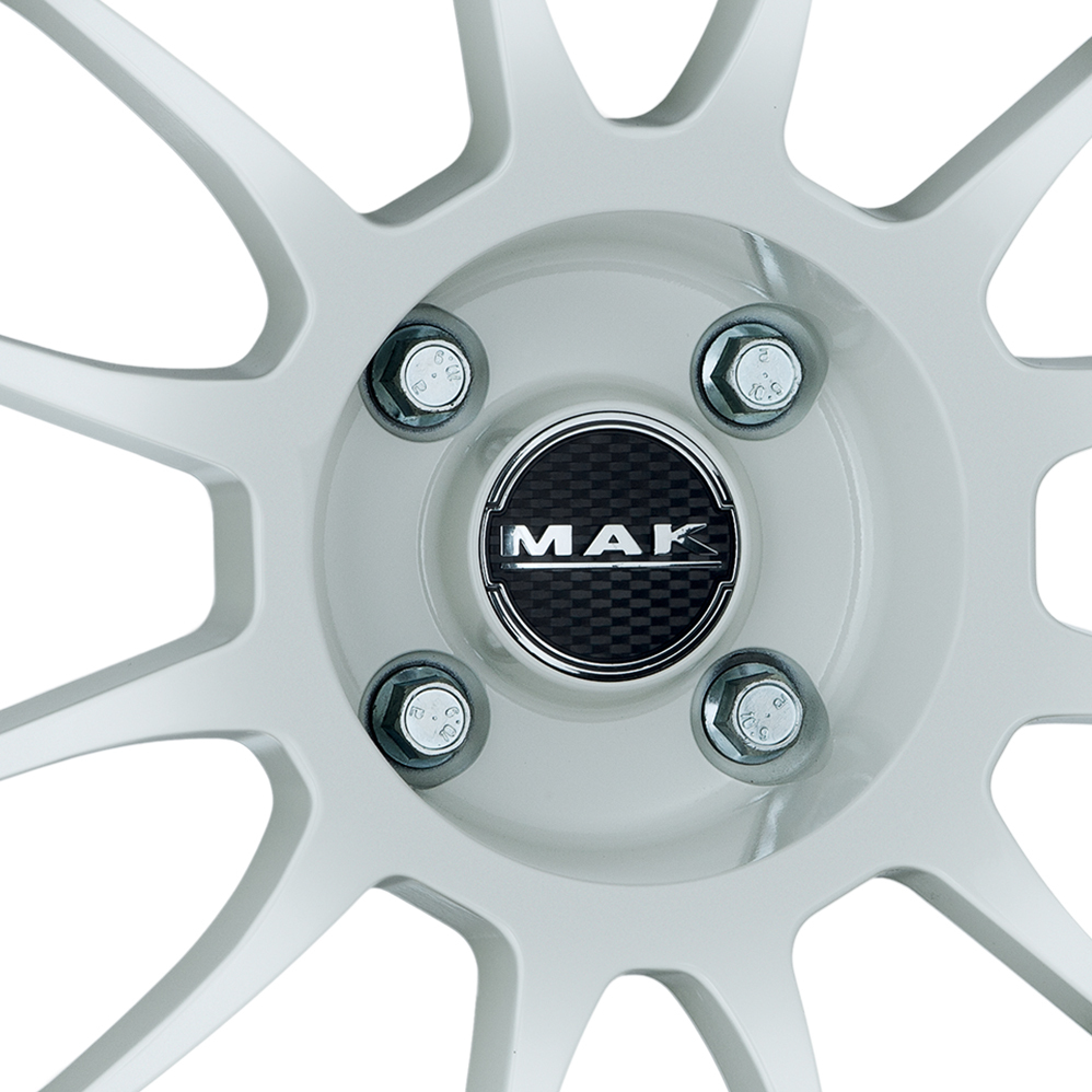 16" MAK XLR Gloss White Alloy Wheels