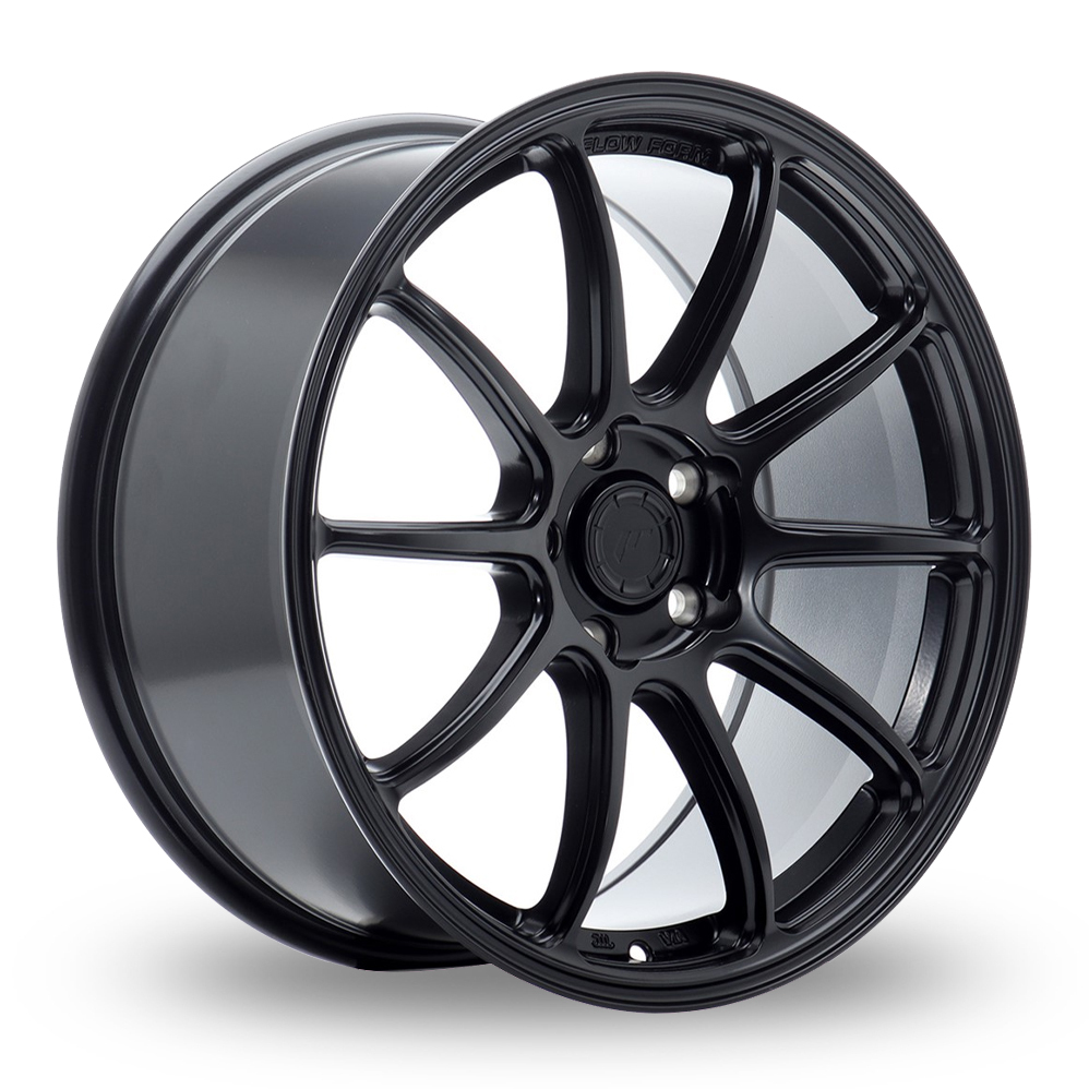Japan Racing SL-04 (8.5x18) Matt Black Alloy Wheels