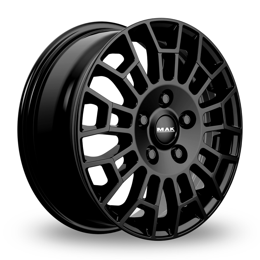 17" MAK Nomad Gloss Black Alloy Wheels