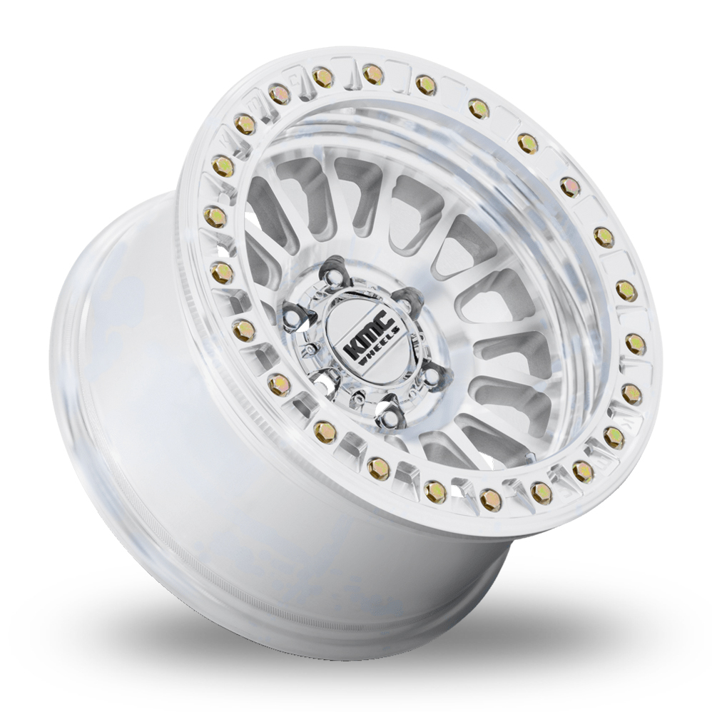 17" KMC KM239 Impact Beadlock Machined Alloy Wheels