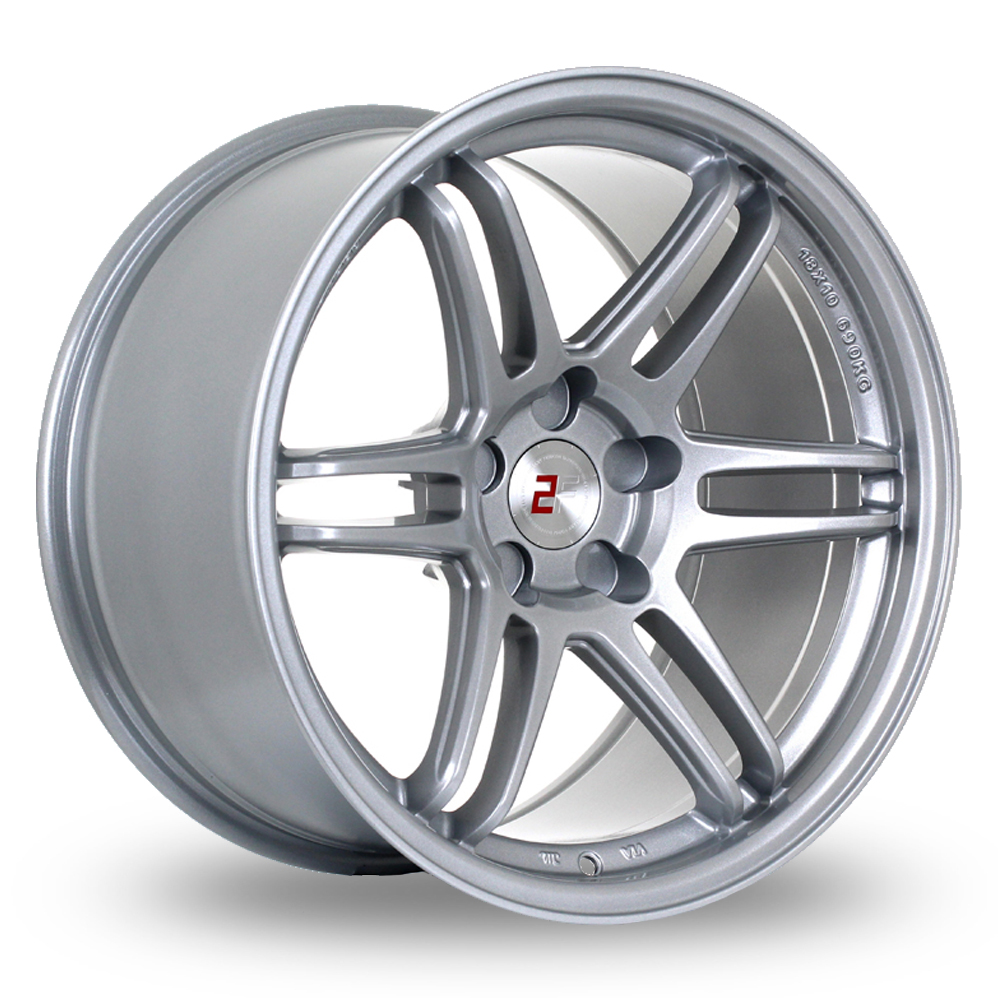 2FORGE ZF5 Gloss Silver Alloy Wheels