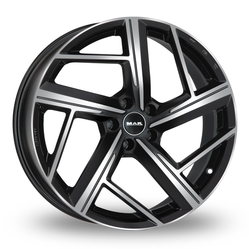 MAK Qvattro Black Mirror Alloy Wheels