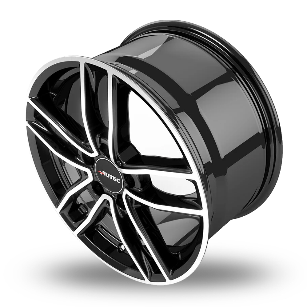16" Autec Mercador Black Polished Alloy Wheels