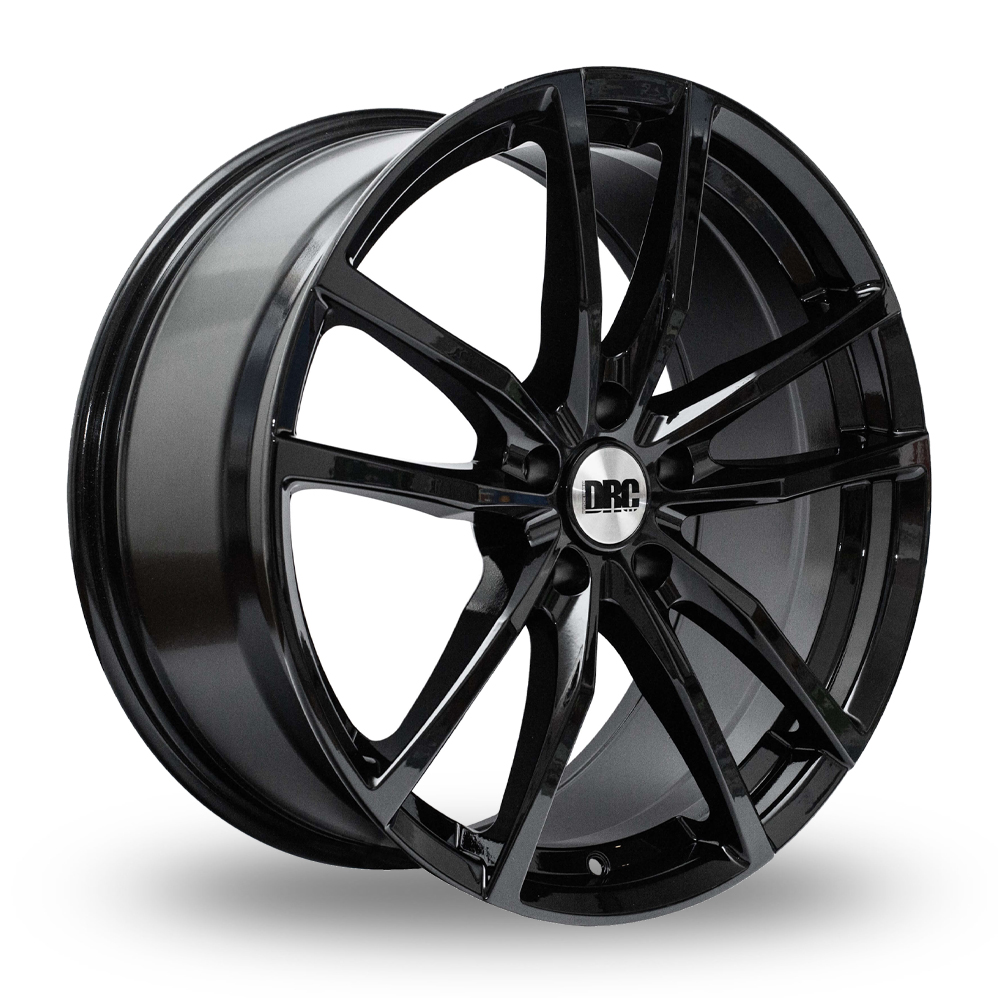 8.5x19 5x112 ET45 DRC DGR (Gloss Black) (73.1cb) (750kg Load) Alloy Wheels