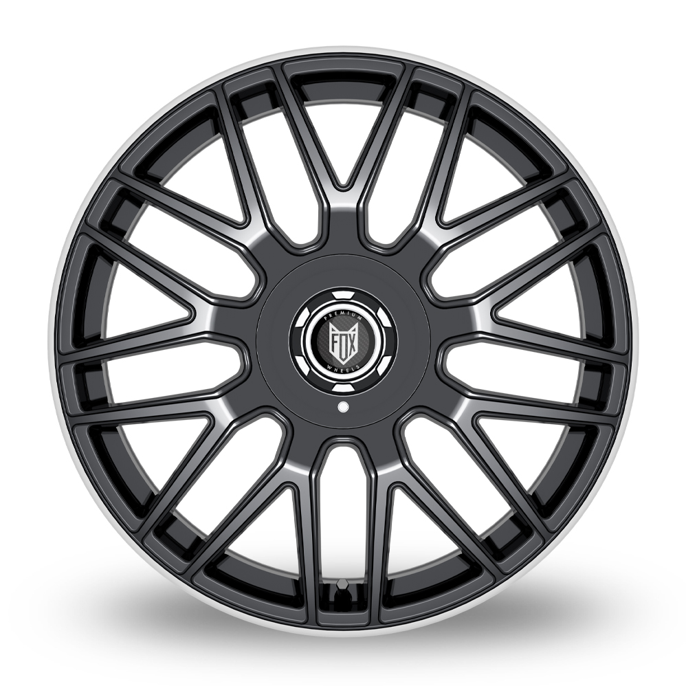 17" Fox Racing VR3 Zinc Polished Lip Alloy Wheels