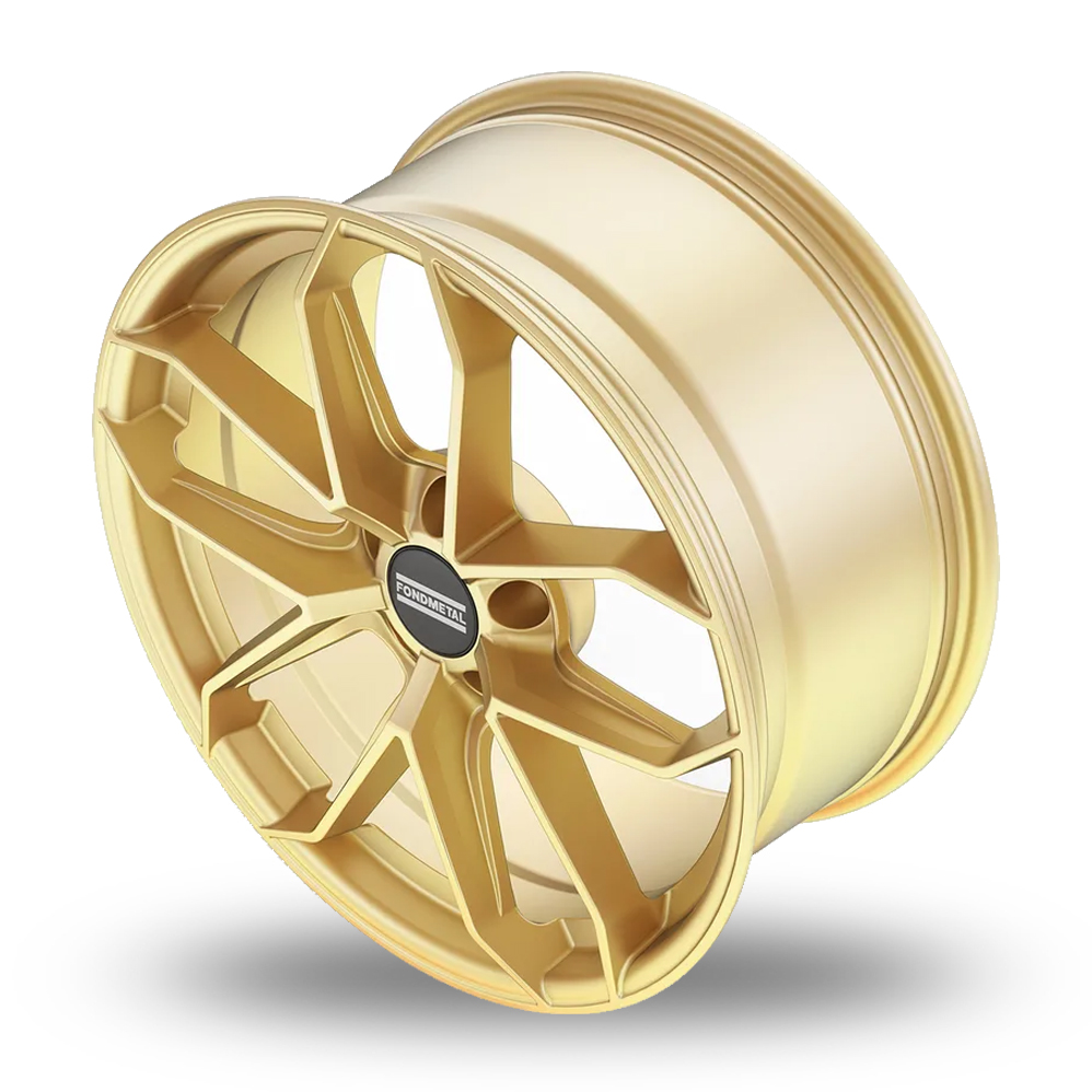 20" Fondmetal Zelos Matt Gold Alloy Wheels