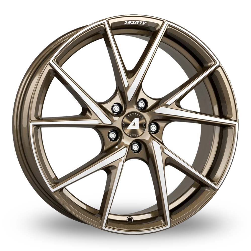 Alutec ADX.01 Metallic Bronze Polished Alloy Wheels
