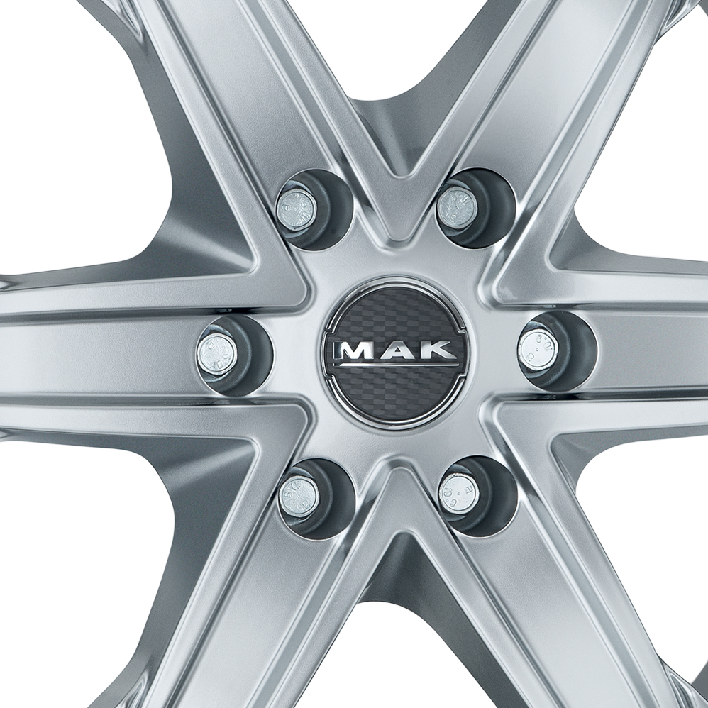 16" MAK KING6 Silver Alloy Wheels