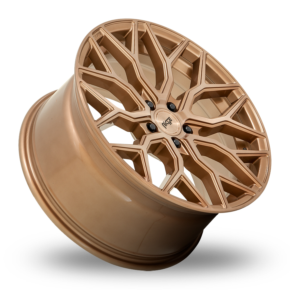 20" Niche M263 Mazzanti Bronze Brushed Alloy Wheels