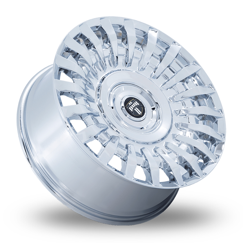 24" DUB DC272 Honcho Chrome Alloy Wheels