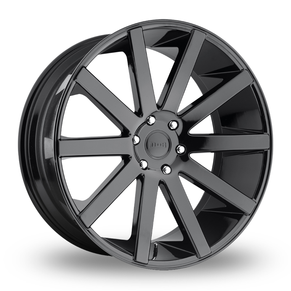 DUB S219 Shot Calla (USA Warehouse) Gloss Black Alloy Wheels