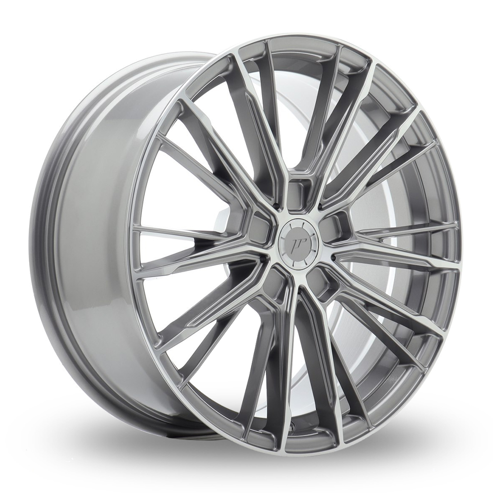 Japan Racing JR52 (8x18) (Custom Fitment) Silver Alloy Wheels