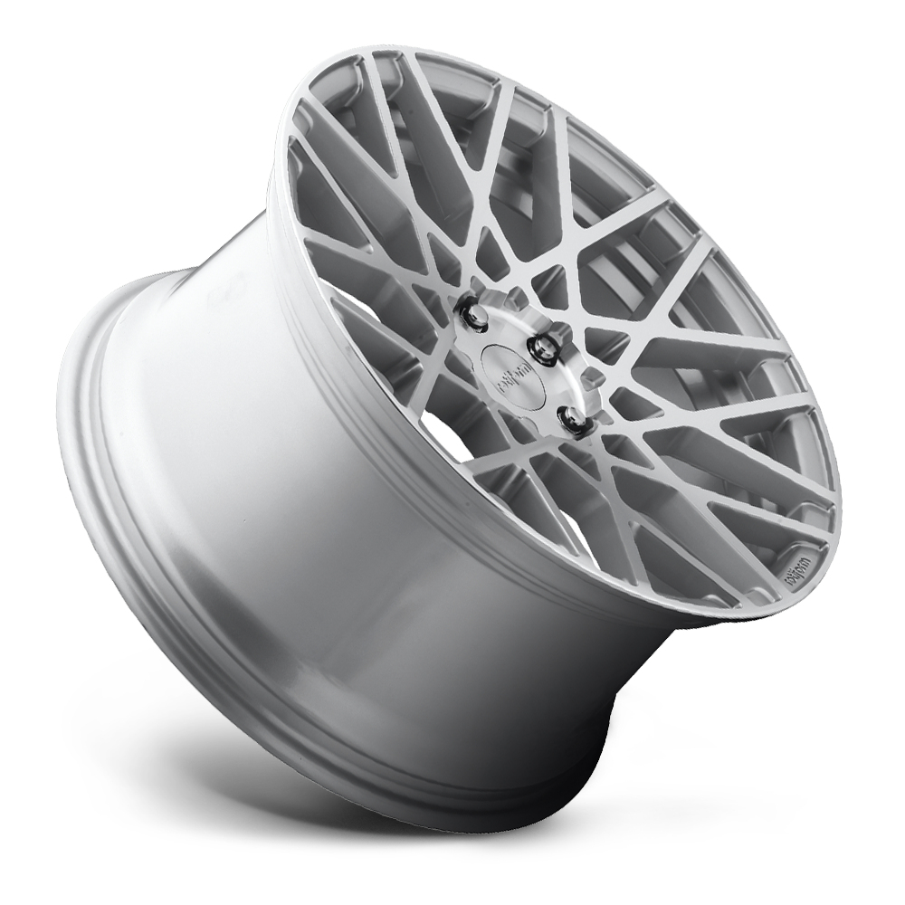 19" Rotiform R110 BLQ Gloss Silver Machined Alloy Wheels