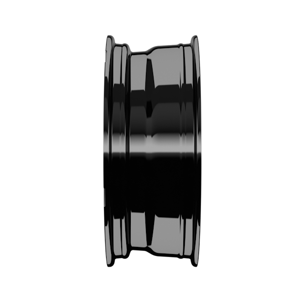 18" RC Design RE7 Gloss Black Polished Alloy Wheels