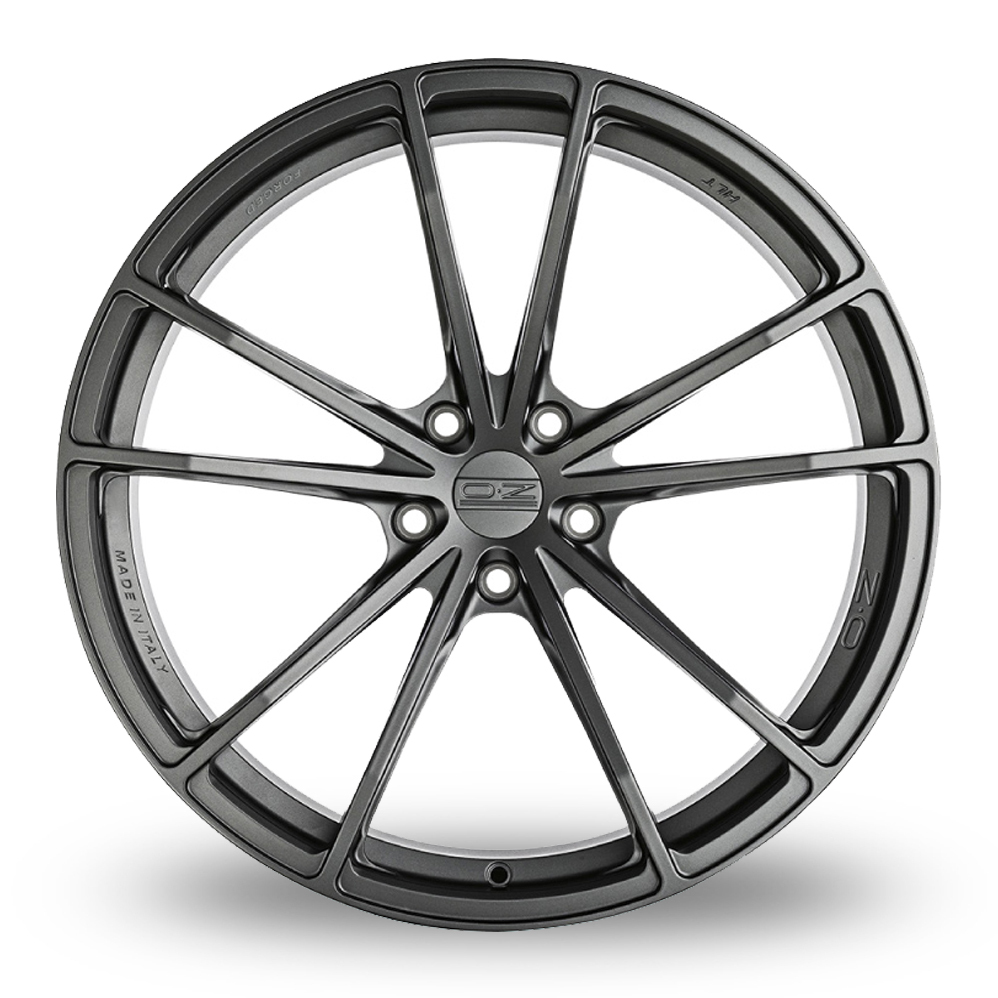 21" OZ Racing Zeus Matt Dark Graphite Alloy Wheels