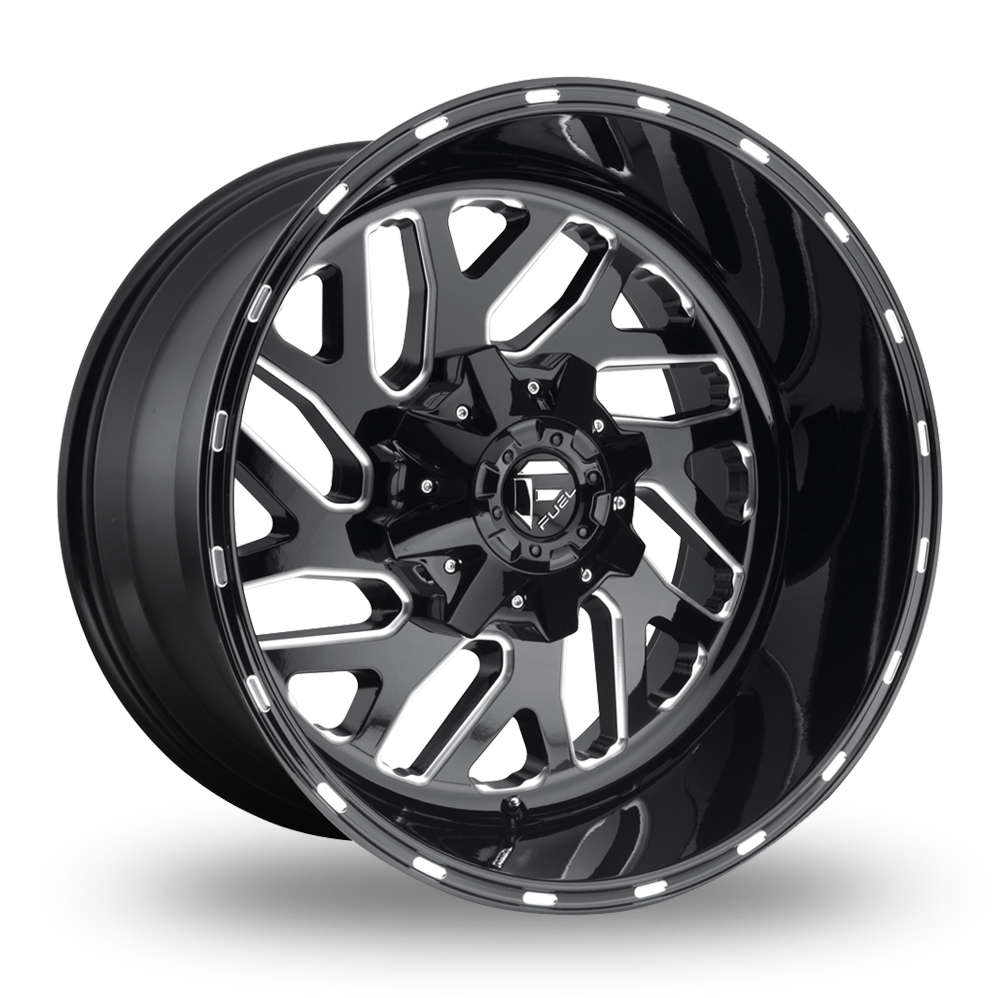 Fuel Off-Road D581 Triton (EU Warehouse) Gloss Black Milled Alloy Wheels