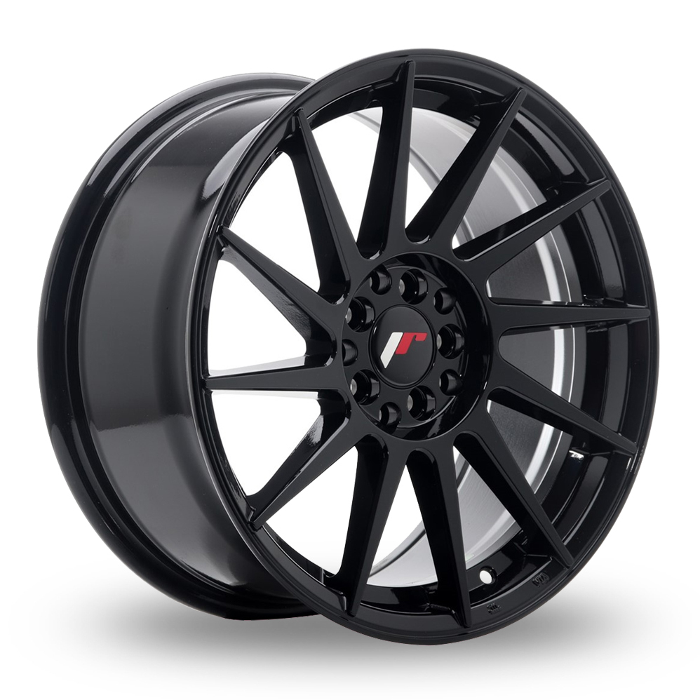 Japan Racing JR22 (7x17) Gloss Black Alloy Wheels