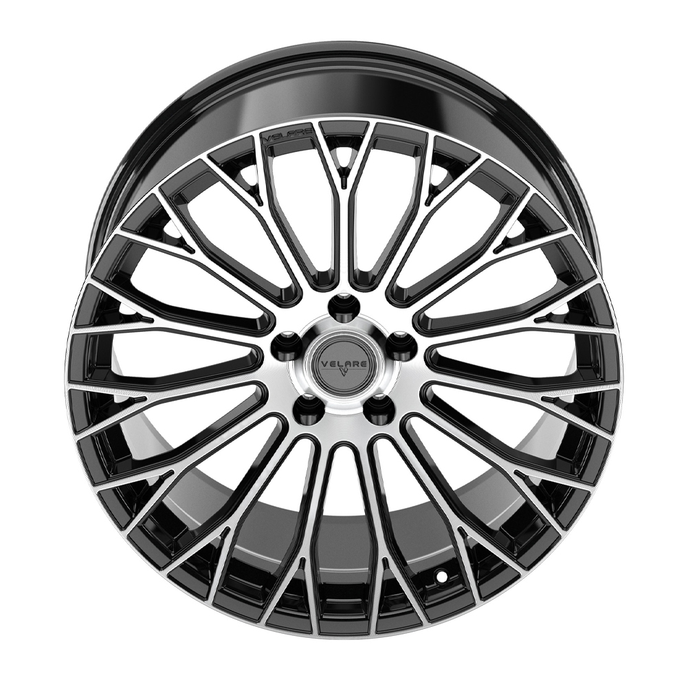 20" Velare VLR12 Gloss Black Machined Alloy Wheels