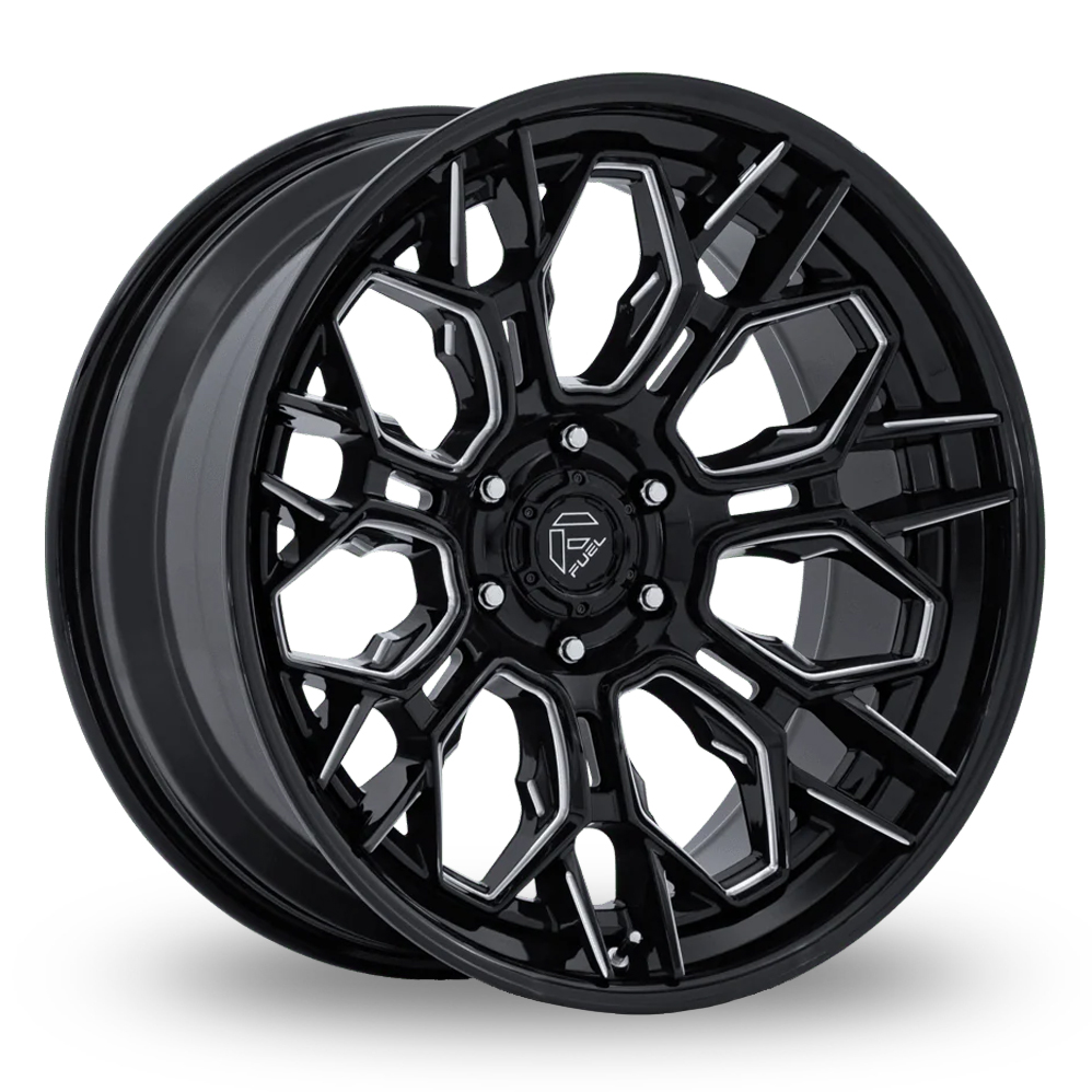 Fuel Off-Road FC409 Hive (USA Warehouse) Gloss Black Milled Alloy Wheels