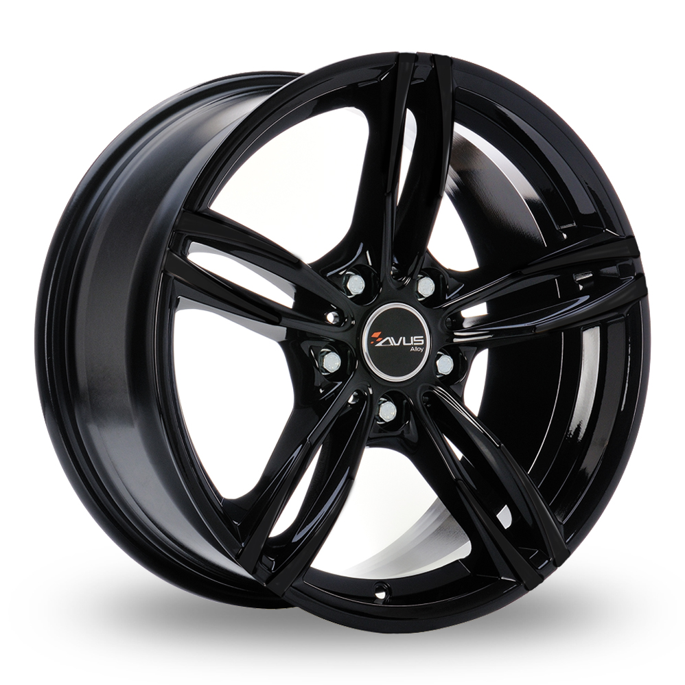 Avus Racing AC-MB3 Black Alloy Wheels